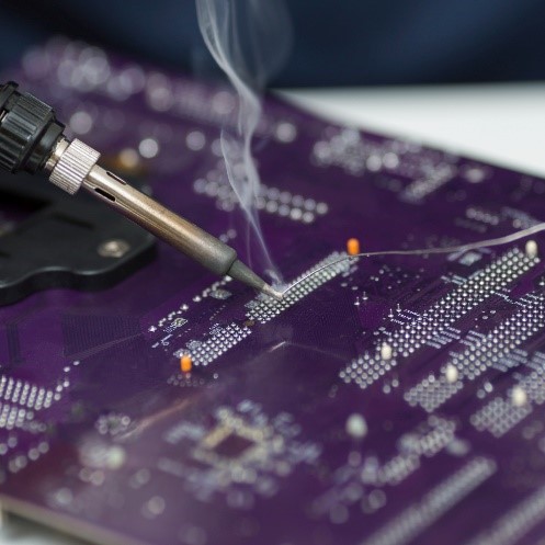Монтаж SMD компонентов на печатную плату